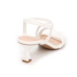 giày sandal nữ cao gót 5cm Hanatabi quai chéo hậu thun đế TA bigszie (35-41) mã HNSDG5F948
