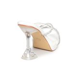 Dép nữ cao gót 9cm Hanatabi quai chéo đính đá (35-39) mã HNSDG9F1163