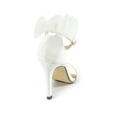 Sandal nữ gót nhọn cao 9cm hậu chụp nơ lưới mã HNSDG9F109 ( Size 35 -> 39)