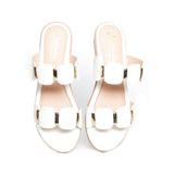 dép nữ đế PU siêu nhẹ cao 5cm Hanatabi quai nhị có khóa bigsize (35-42) mã HNDE3F780