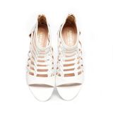 Giày sandal nữ cao gót 7cm Hanatabi quai xương cá khóa kéo đế TA bigsize (35-41) mã HNSDK7F1120