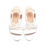 giày sandal nữ đế xuồng PU siêu nhẹ cao 9cm Hanatabi quai đan hậu thun (35-39) mã HNSDX9F1070