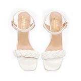 Sandal nữ hanatabi quai thắt dây mũi vuông gót cao 7cm hậu c đế TA cao cấp chống trơn trượt mã HNSDG7F918 (Size 35 -> 41)