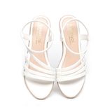giày sandal nữ đế xuồng PU siêu nhẹ cao 7cm Hanatabi quai ngang hậu thun (35-39) mã HNSDX7F1050