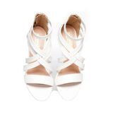 giày sandal nữ cao gót 5cm Hanatabi quai đan khóa kéo đế TA cao cấp bigsize (35-41) mã HNSDK5F1081