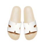 Dép nữ Hanatabi quai chữ H đế trấu cao 3cm mã HNDE3F979 (Size 35 -> 39)