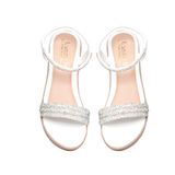 Giày Sandal Nữ Đế PU Siêu Nhẹ Cao 5cm Hanatabi Quai Ngang Hậu Thun (35-40) Mã HNSD5F1172