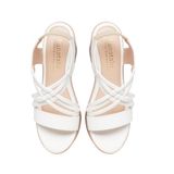 giày sandal nữ đế xuồng PU siêu nhẹ cao 9cm Hanatabi quai đan hậu thun (35-39) mã HNSDX8F1069