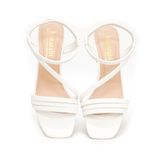 giày sandal nữ cao gót 5cm Hanatabi quai ngang mũi vuông hậu thun đế TA bigsize (35-41) mã HNSDT5F777