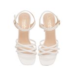 Giày Sandal Nữ Cao Gót 7cm Hanatabi Quai Đan Mũi Vuông Hậu C Đế TA Bigsize (35-41) Mã HNSDG7F806