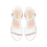 Giày Sandal Nữ Đế Xuồng PU Siêu Nhẹ Cao 9cm Hanatabi Quai 2 Xếp Hậu C (35-39) Mã HNSDX9F1083