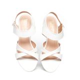 giày sandal nữ cao gót 5cm Hanatabi quai chéo khóa kéo đế TA cao cấp bigsize (35-41) mã HNSDG5F1065