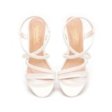 giày sandal nữ cao gót 5cm Hanatabi quai chéo hậu thun đế TA bigsize (35-41) mã HNSDT5F947