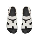 Sandal nữ Hanatabi 2 lớp quai chứ H may liền đế cao 3cm mã HNSDX3F824 (Size 35 -> 39)