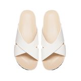 Dép nữ Hanatabi 2 quai chéo đế trấu cao 3cm mã HNDE3F978 (Size 35 -> 39)