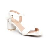 giày sandal nữ cao gót 5cm Hanatabi quai ngang mũi vuông hậu c đế TA bigsize (35-41) mã HNSDG5F1087