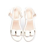 Sandal nữ Hanatabi quai ngang có khóa đế Pu siêu nhẹ cao 5cm hậu C mã HNSDG5F1003 (Size 35 -> 39)