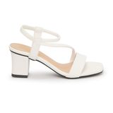 Giày Sandal Nữ Cao Gót 5cm Hanatabi Quai Ngang Mũi Vuông Hậu Thun Đế TA Bigsize (35-41) mã HNSDT5F775