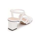 Giày Sandal Nữ Cao Gót 5cm Hanatabi Quai Ngang Mũi Vuông Hậu Thun Đế TA Bigsize (35-41) Mã HNSDT5F854