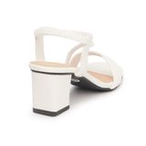 giày sandal nữ cao gót 5cm Hanatabi quai ngang mũi vuông hậu thun đế TA bigsize (35-41) mã HNSDT5F777