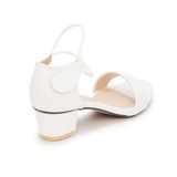giày sandal nữ gót cao 3cm Hanatabi quai ngang hậu chụp đế TA bigsize (35-41) mã HNSDX3F592