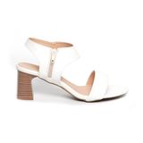 giày sandal nữ cao gót 5cm Hanatabi quai ngang khóa kéo đế TA bigsize (35-41) mã HNSDG5F1040