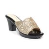 dép nữ đế PU đen siêu nhẹ cao 7cm Hanatabi quai lưới đính đá bigsize (36-40) mã HNDE7F1038