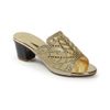 Dép nữ hanatabi quai kim tuyết phối lưới xoàn gót cao 5cm mã HNDE3F137 ( Size 36 -> 40)