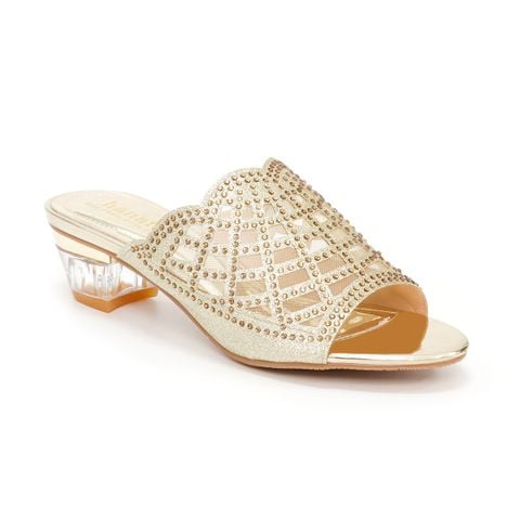 dép nữ cao gót mica 3cm Hanatabi quai lưới đính đá đế TA cao cấp bigsize (35-41) mã HNDE3F916