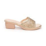 dép nữ đế PU kem siêu nhẹ cao 5cm Hanatabi quai lưới đính đá bigsize (35-42) mã HNDE5F925
