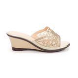 Dép nữ Hanatabi quai lưới đính đá đế xuồng siêu nhẹ cao 7cm mã HNDEL7F941 (Size 35 -> 39)