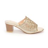 dép nữ cao gót lăn vân gỗ cao 5cm Hanatabi quai lưới đính đá đế TA cao cấp bigsize (35-41) mã HNDE5F909