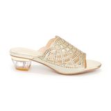 dép nữ cao gót mica 3cm Hanatabi quai lưới đính đá đế TA cao cấp bigsize (35-41) mã HNDE3F916