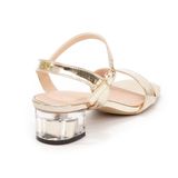 giày sandal nữ cao gót mika 3cm Hanatabi quai ngang mũi vuông đế TA bigsize (35-41) mã HNSDG3F919