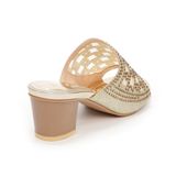 dép nữ cao gót lăn vân gỗ cao 5cm Hanatabi quai lưới đính đá đế TA cao cấp bigsize (35-41) mã HNDE5F909