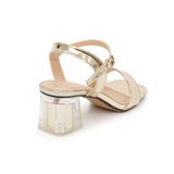 giày sandal nữ cao gót mika 5cm Hanatabi quai ngang mũi vuông đế TA bigsize (35-41) mã HNSDG869