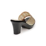 dép nữ đế PU đen siêu nhẹ cao 7cm Hanatabi quai lưới đính đá bigsize (36-40) mã HNDE7F883