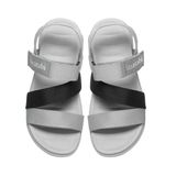 Giày sandal nữ đế Phylon nguyên khối cao 3cm Hanatabi quai chéo hậu xé (35-39) mã HNSD3F860