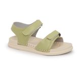 Sandal nữ Hanatabi 2 lớp quai ngang xé may liền đế cao 2cm mã HNSDX2F804 (Size 35 -> 39)