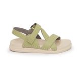 Sandal nữ Hanatabi 2 lớp quai chéo may liền đế cao 2cm mã HNSDX2F803 (Size 35 -> 39)