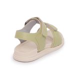 Sandal nữ Hanatabi 2 lớp quai ngang xé may liền đế cao 2cm mã HNSDX2F804 (Size 35 -> 39)