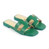 Dép nữ chữ H đế cao 1cm mã HNDE1F615 (Size 36 -> 39)