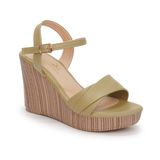 giày sandal nữ đế xuồng PU siêu nhẹ cao 9cm Hanatabi quai 2 xếp hậu c (35-39) mã HNSDX9F845