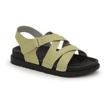 Sandal nữ Hanatabi 2 lớp quai ngang may liền đế cao 3cm mã HNSD3F794 ( Size 35 -> 39)