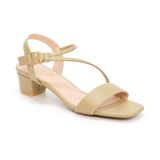 giày sandal nữ cao gót 3cm Hanatabi quai ngang mũi vuông hậu c đế TA bigsize (35-41) mã HNSDG3F895