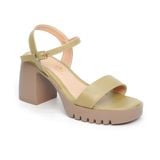 giày sandal nữ đế PU siêu nhẹ cao 7cm Hanatabi quai ngang hậu c (35-39) mã HNSDG7F957