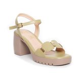 Sandal nữ Hanatabi quai ngang có khóa đế Pu siêu nhẹ cao 7cm hậu c mã HNSDG7F1000 (Size 35 -> 39)