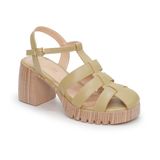 Giày Sandal Nữ Đế PU Siêu Nhẹ Cao 7cm Hanatabi Quai Xương Cá Bít Mũi Hậu C (35-39) Mã HNSDG7F847