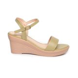 giày sandal nữ đế xuồng PU siêu nhẹ cao 7cm Hanatabi quai ngang hậu c (35-39) mã HNSDX7F1052