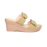 Dép nữ đế xuồng PU siêu nhẹ cao 7cm Hanatabi quai nhị (35-39) mã HNDE7F993